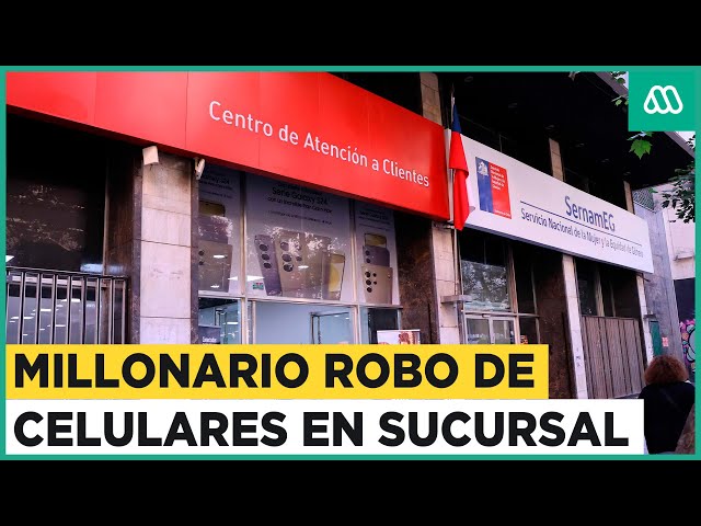 Millonario robo de celulares: Ingresaron a local por forado en oficina de SernamEG