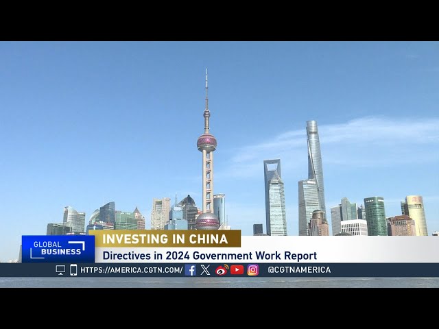 Global Business: China's New Action Plan to Attract Foreign Investment