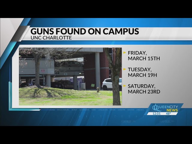 3rd person charged in last 2 weeks with a gun at UNCC