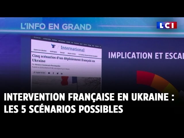 Intervention française en Ukraine : les 5 scénarios possibles