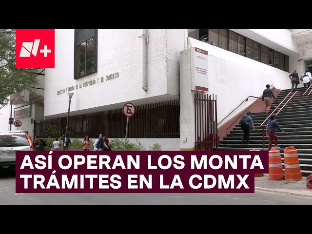 ¿Qué son y cómo operan los monta trámites en la CDMX? - N+