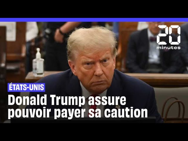 Procès : Donald Trump obtient une ristourne de 300 millions d’euros sur sa caution #shorts