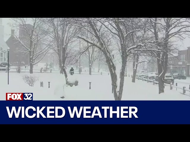 Wicked winter weather blasts parts of U.S.