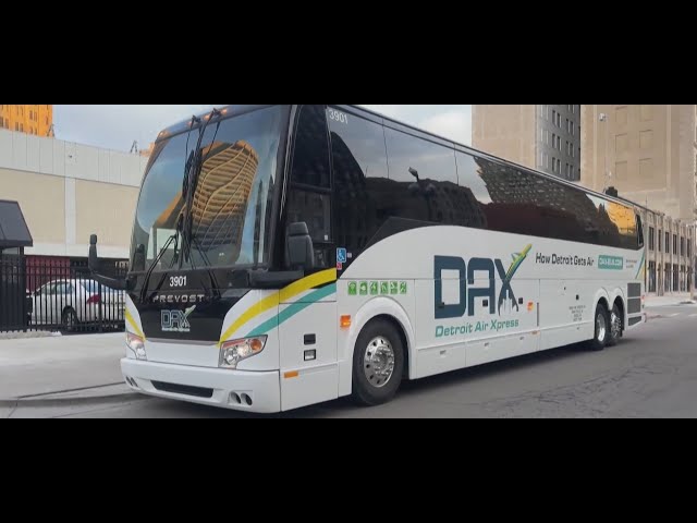 New downtown Detroit to Detroit Metro Airport shuttle program launches