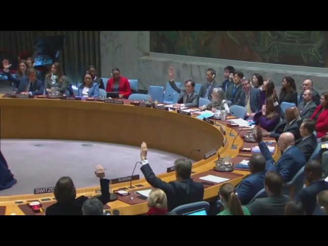 UN passes ceasefire resolution for Gaza