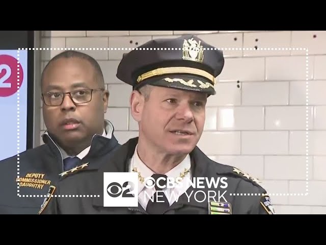 NYPD officials announce subway fare evasion crackdown