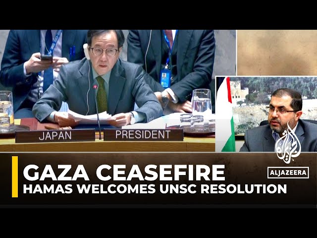 ⁣International community must oblige Israel to implement resolution: Hamas