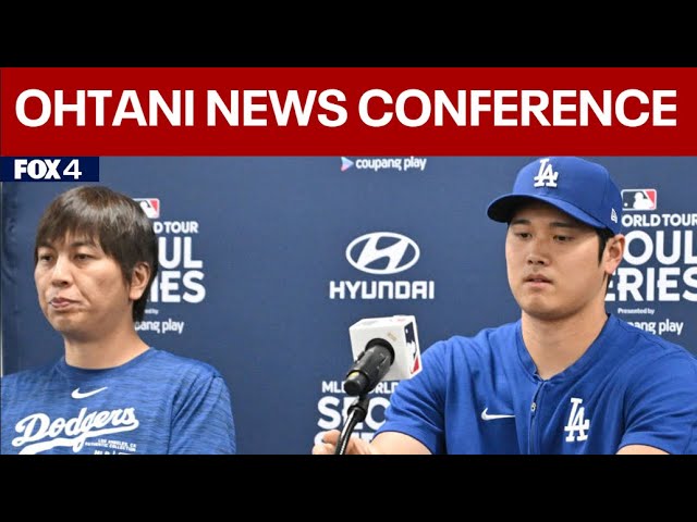 LIVE: Shohei Ohtani press conference livestream | FOX 4