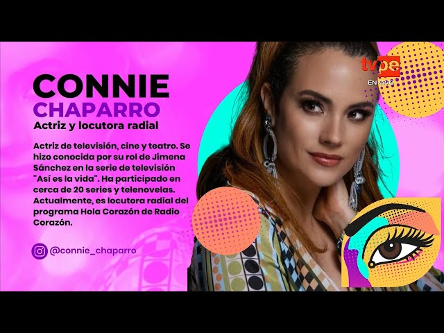 Miradas: Connie Chaparro (25/03/2024) | TVPerú