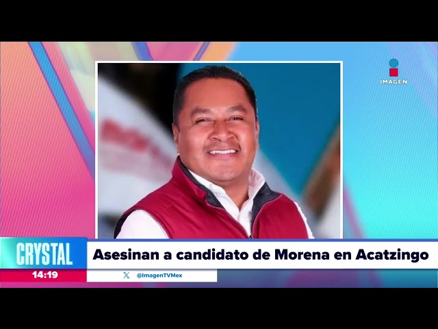 Asesinan al candidato por Morena a la alcaldía de Acatzingo