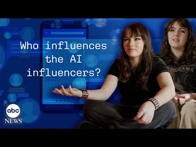 ⁣Meet the teenagers influencing AI influencers at tech startup