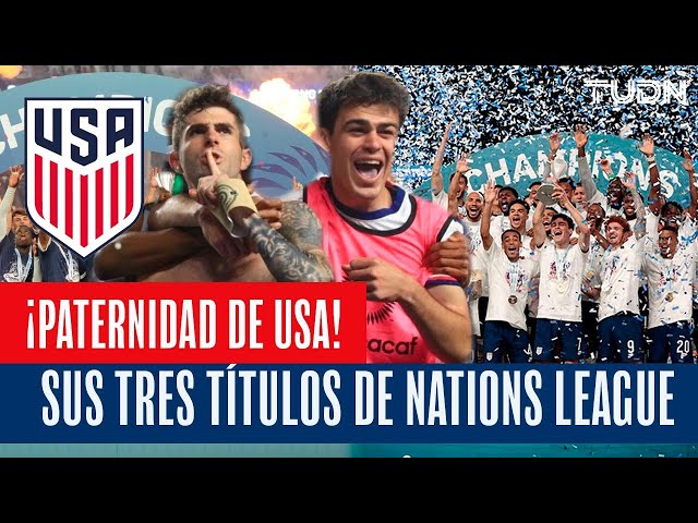 ¡REY DEL NORTE!   Las TRES FINALES que Team USA le ganó a México en la Nations League | TUDN