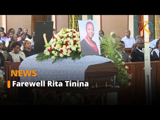 ⁣Requim mass for revered journalist Rita Tinina held at the Holy Family Basilica