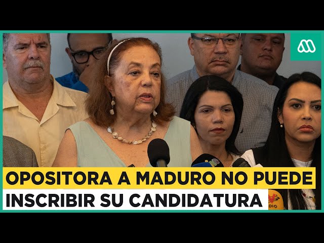 Alta tensión en Venezuela: Opositora a Maduro no puede ser candidata a la presidencia