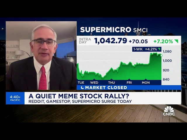 ⁣A quiet meme stock rally? Reddit, GameStop and Supermicro surge