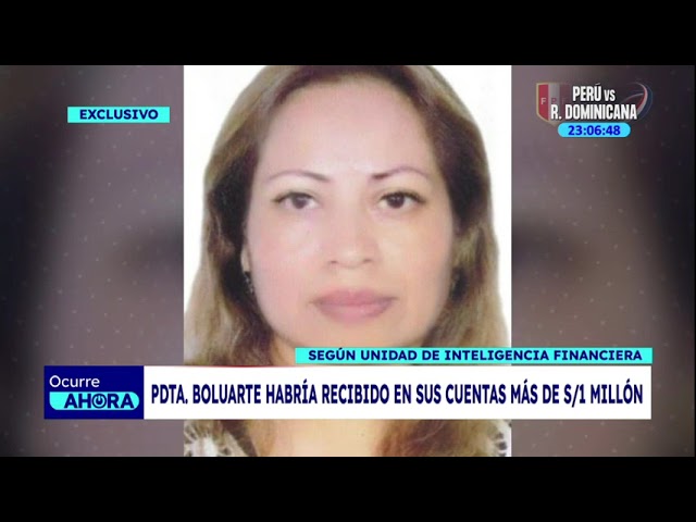 Dina Boluarte habría recibido más de un millón de soles, según investigación