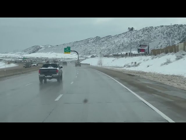 Spring snow creates road problems across Colorado