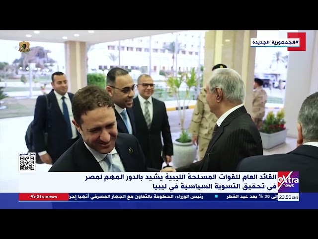 ⁣القائد العام للقوات المسلحة الليبية يستقبل اللواء عباس كامل رئيس المخابرات العامة خلال مأدبة إفطار