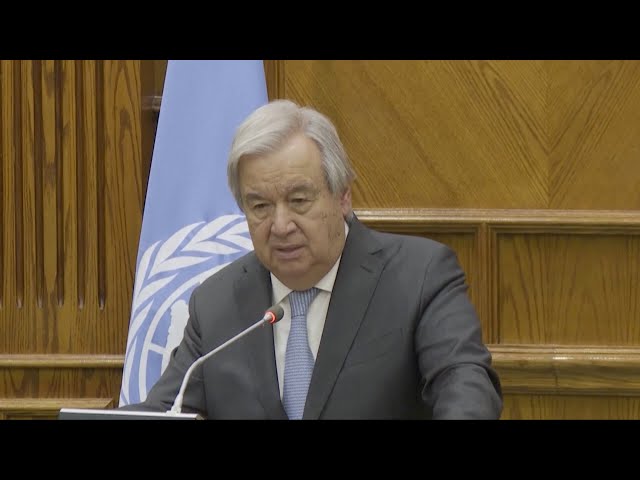 UN chief: More entry points to Gaza need to be opened