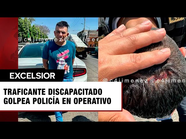 Cae Evelio, traficante sin pierna en GAM; agarró a muletazos a policía