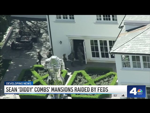 Sean ´Diddy´Combs mansions raided by federal authorities