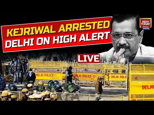 AAP Protest LIVE Updates | Arvind Kejriwal News Live Updates | Delhi Police's Traffic Advisory 