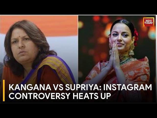 Kangana Ranaut And Supriya Shrinet's Instagram Controversy Escalates | BJP's 5th List | In