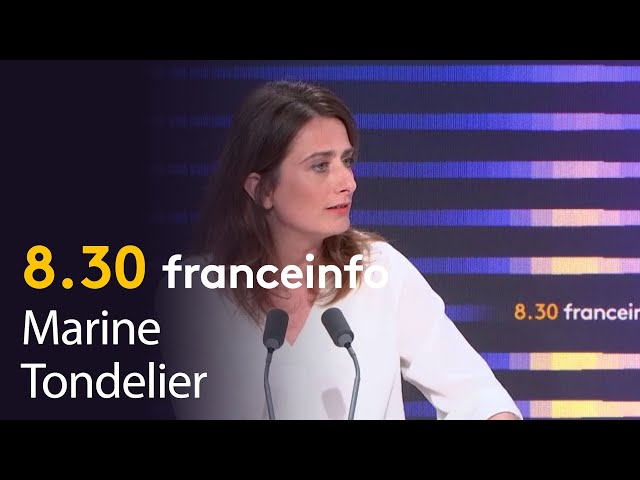 ⁣Le "8h30 franceinfo" de Marine Tondelier
