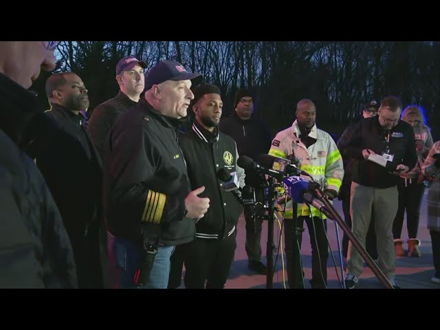 Officials give an update on Baltimore bridge collapse