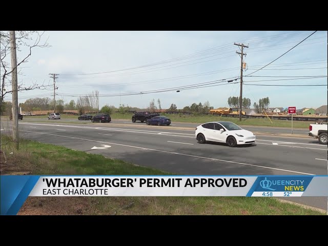 Whataburger construction plan approved for east Charlotte