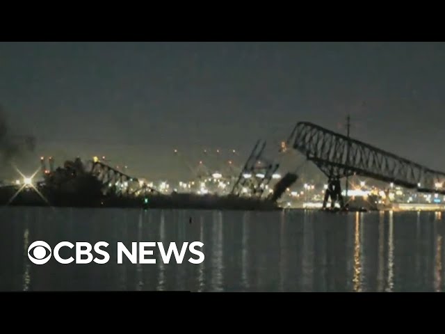 Emergency declared after Baltimore bridge collapse, search underway | Special Report