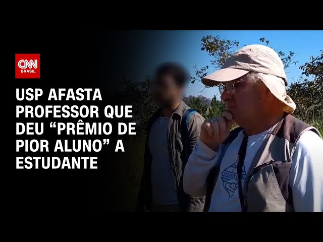 USP afasta professor que deu “prêmio de pior aluno” a estudante | LIVE CNN