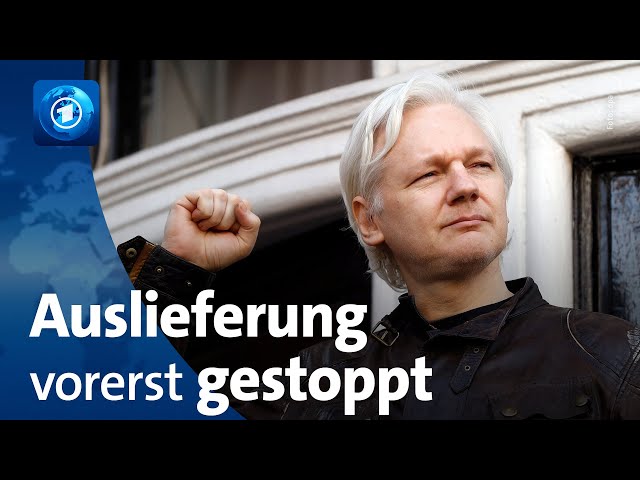 Auslieferung von Assange vorerst gestoppt