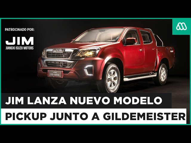 "Eficiencia, potencia y conveniencia": JIM lanza nuevo modelo pickup junto a Gildemeister