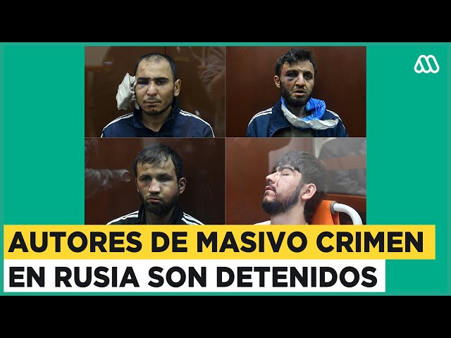 Cuatro autores de crimen en Rusia son detenidos: Más de 60 personas perdieron la vida en concierto