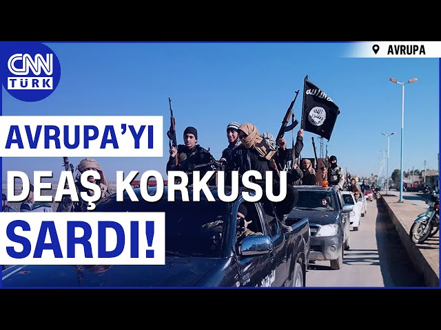 ⁣Avrupa'da Terör Alarmı! DEAŞ Korkusu Her Yeri Sardı...