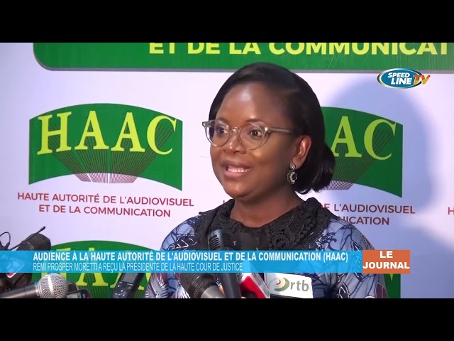 AUDIENCE À LA HAAC: LA PRÉSIDENTE DE LA HAUTE COUR DE JUSTICE RECUE