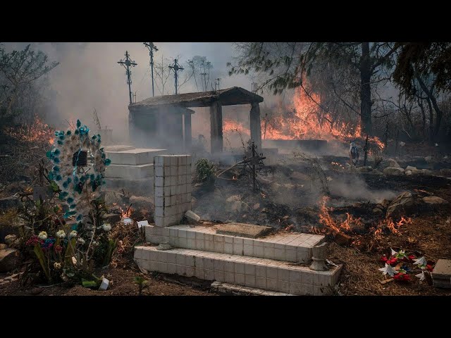 Wildfires threaten homes in Mexico