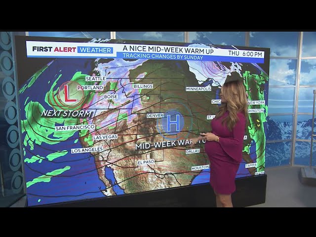 Colorado weather: Cooler than average for Tuesday with a late day rain/snow chance, but the 60s are