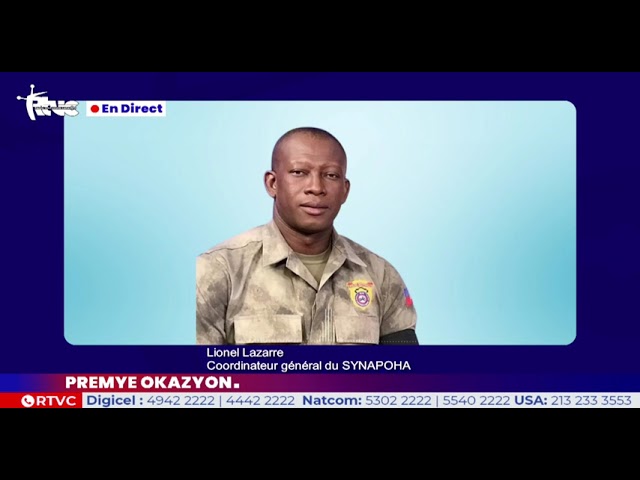 Lionel LAZARRE felisite desizyon gouvènman demisyonè pran pou enstitisyon PHN la rive chanje chèk..