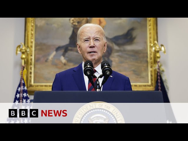 Baltimore bridge collapse ‘terrible accident’, says Joe Biden | BBC News