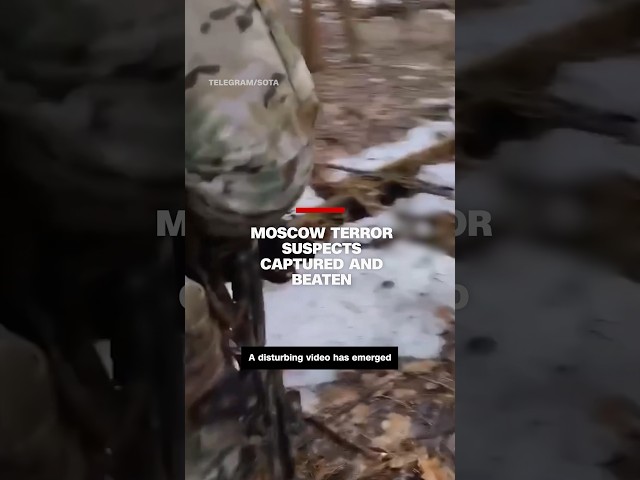 Moscow terror suspects captured and beaten