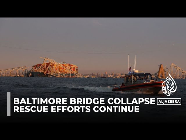 Baltimore Key Bridge collapse: Maryland declares state of emergency as rescue efforts continue