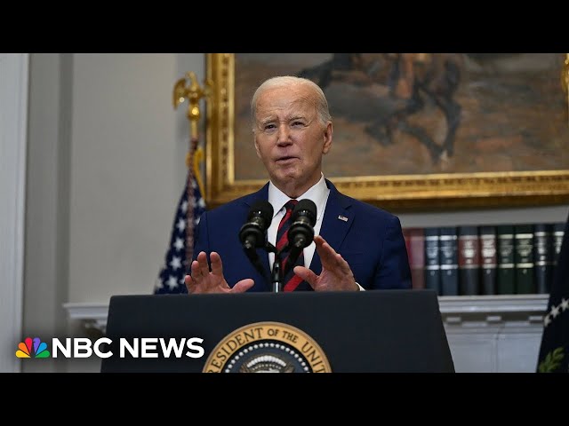 Special report: Biden discusses response to Baltimore bridge collapse