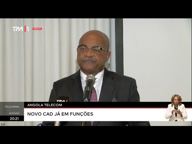 Angola Telecom - Novo CAD já em funções