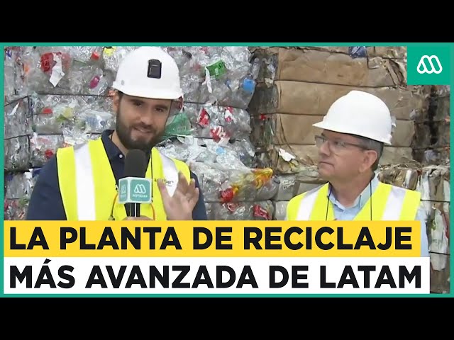 ⁣Chile tiene la planta de reciclaje más avanzada de Latinoamérica
