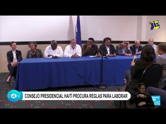 Consejo presidencial Haití procura reglas para laborar