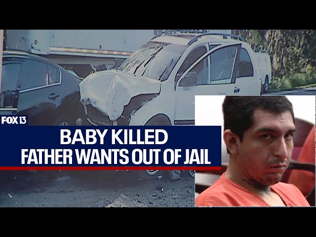 Florida man accused of killing baby in DUI crash wants out of jail