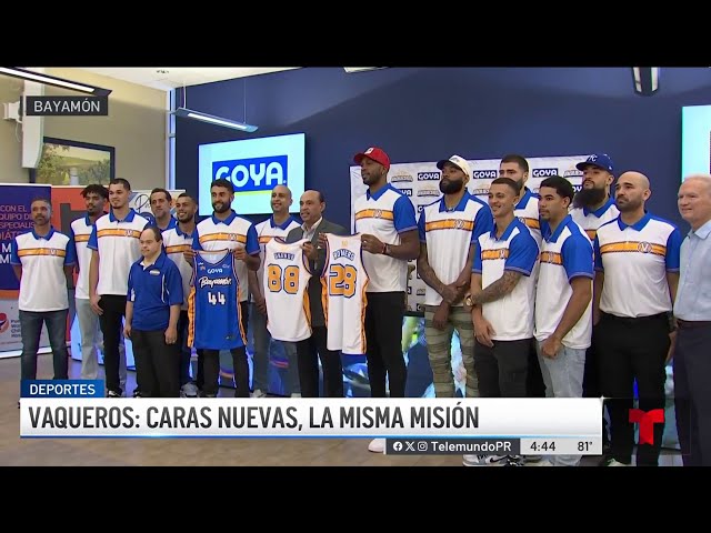 Con nuevas caras en su elenco los Vaqueros de Bayamón