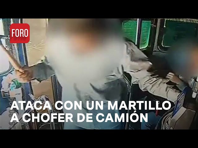 Pasajero suelta martillazo a chofer de camión por burlarse - Las Noticias